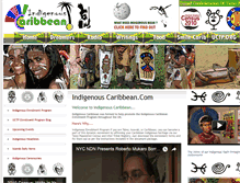 Tablet Screenshot of indigenouscaribbean.com